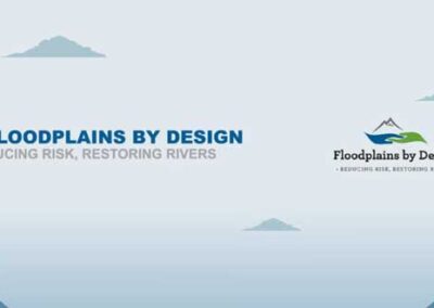 Floodplains by Design Project Map